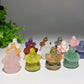 1.5" Mixed Crystal Pumpkin Ghost Carvings Bulk Wholesale