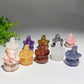 1.5" Mixed Crystal Pumpkin Ghost Carvings Bulk Wholesale