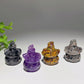 1.5" Mixed Crystal Pumpkin Ghost Carvings Crystal Healing Bulk Wholesale