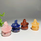 1.5" Mixed Crystal Pumpkin Ghost Carvings Bulk Wholesale