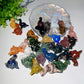 1.3" Mixed Crystal Dinosaur Carvings Crystal Healing Bulk Wholesale