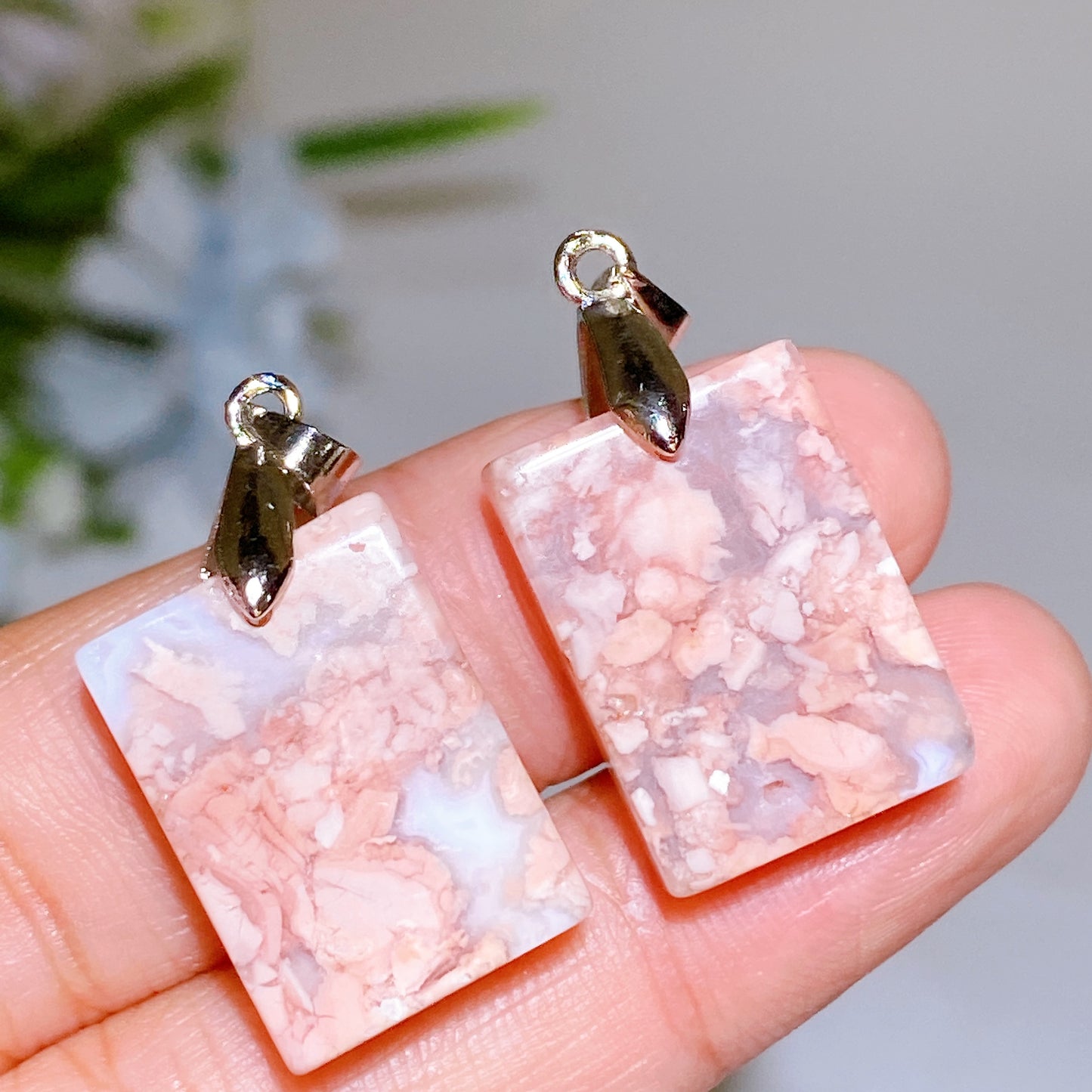 Cotton Candy Agate Pendant Crystal Healing Bulk Wholesale