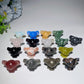 1.4" Mixed Crystal Stitch Carvings Bulk Wholesale