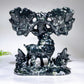 18cm Natural Jade Elk Carving Wholesale