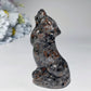 3.2" Mixed Crystal Wolf Carvings Bulk Wholesale