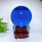 12cm Purple Blue Pink Glass Sphere with Stand Bulk Wholesale