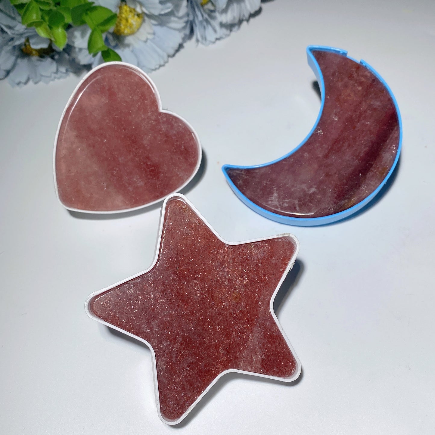 2.6"-3.3" Mixed Crystal Moon Star Heart Shape Night Lamp Bulk Wholesale