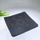 Vogel Copper Pyramid with Faceted Clear Quartz DT Point & PU Leather Mat Wholesale