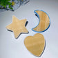 2.6"-3.3" Mixed Crystal Moon Star Heart Shape Night Lamp Bulk Wholesale