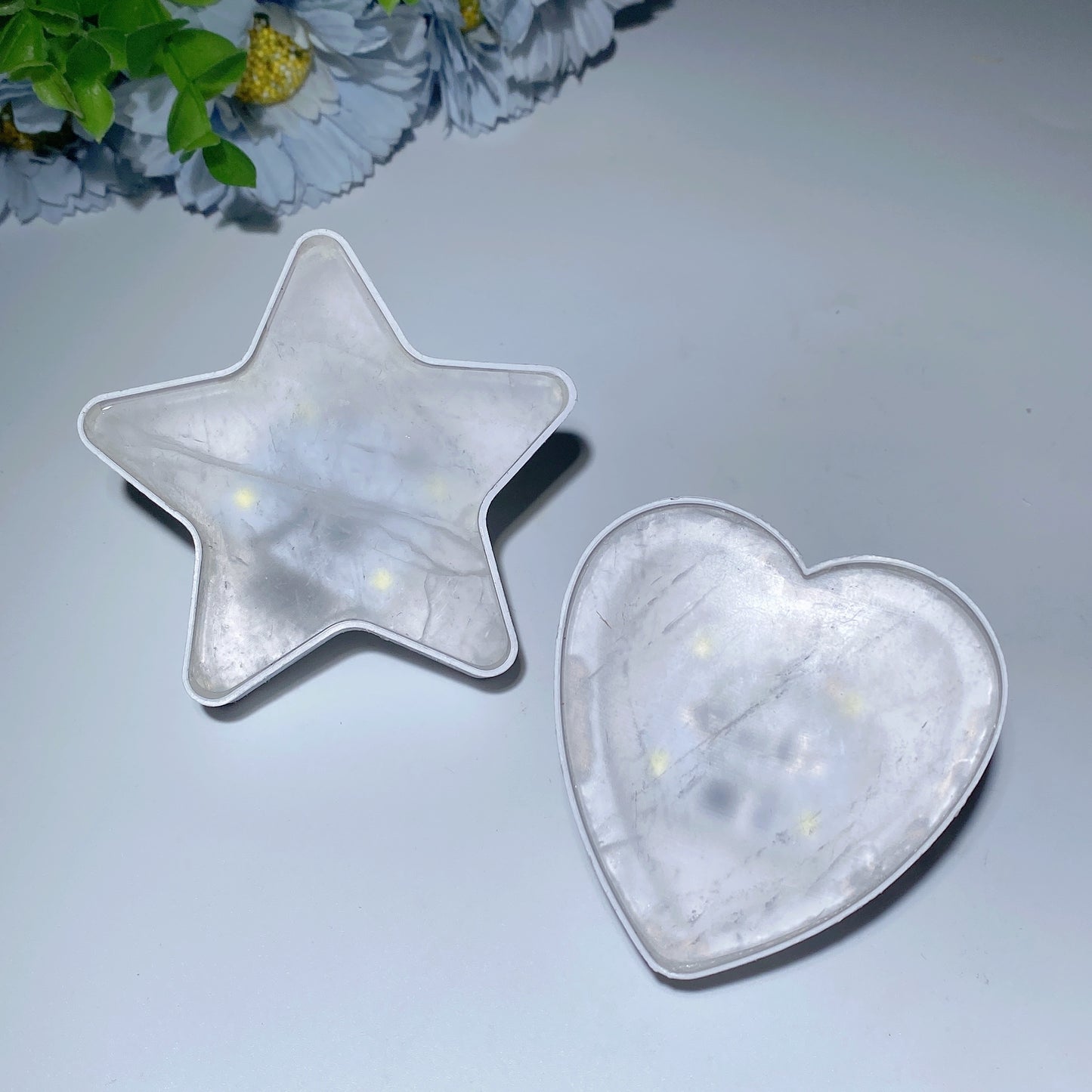 2.6"-3.3" Mixed Crystal Moon Star Heart Shape Night Lamp Bulk Wholesale