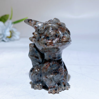 2.4" Crystal Dragon Carving Crystal Healing Bulk Wholesale