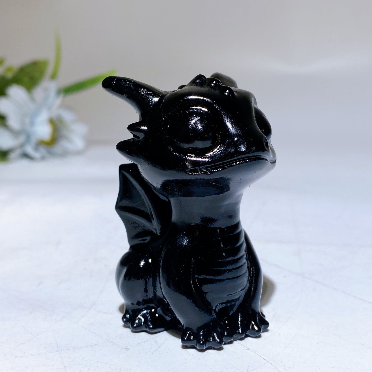 2.4" Crystal Dragon Carving Crystal Healing Bulk Wholesale