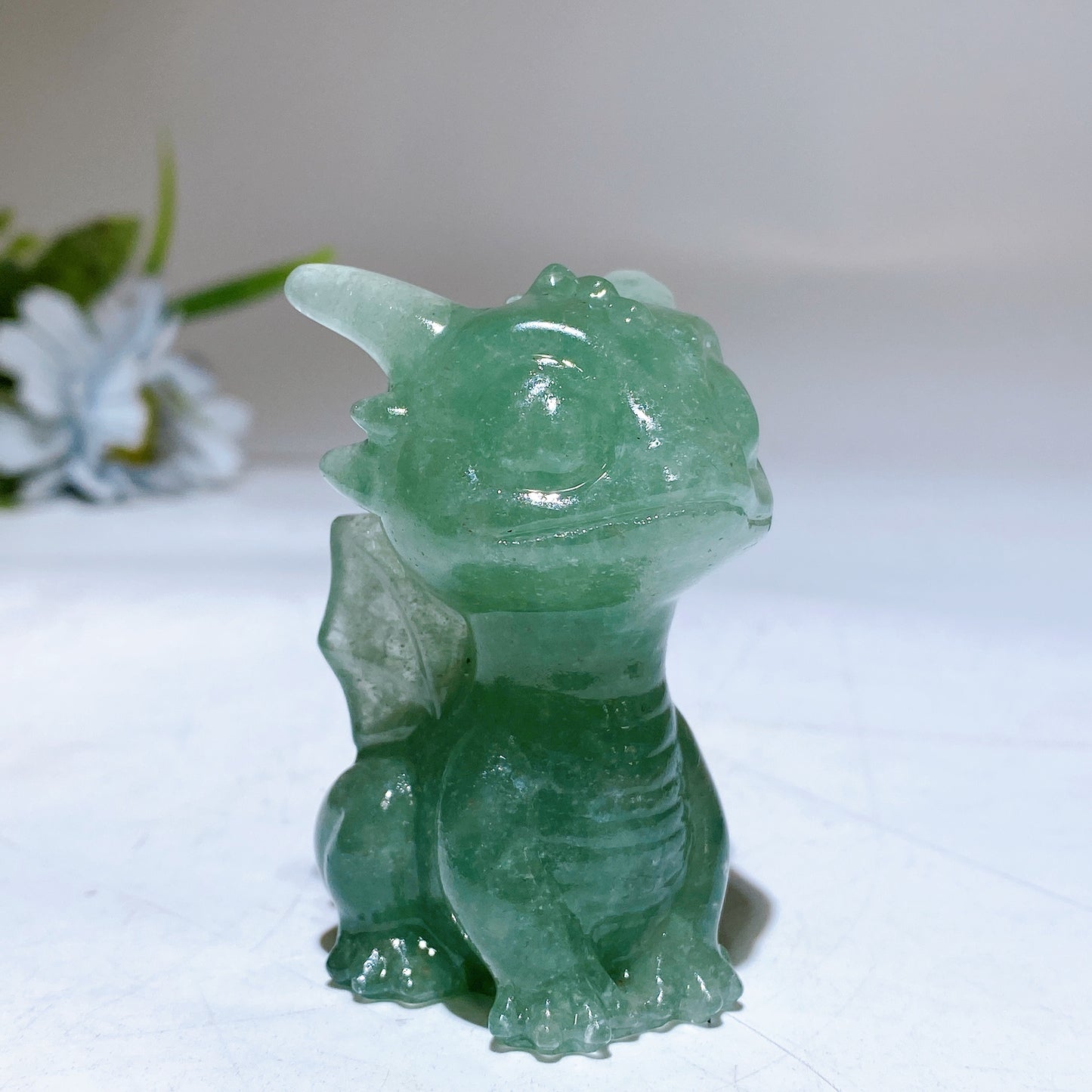 2.4" Crystal Dragon Carving Crystal Healing Bulk Wholesale