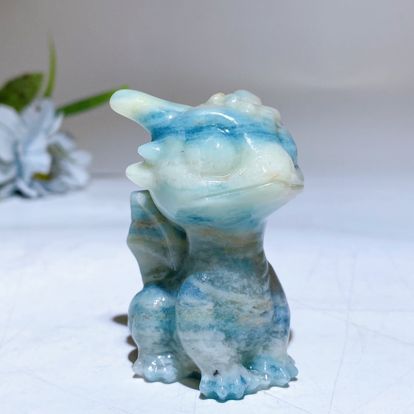 2.4" Crystal Dragon Carving Crystal Healing Bulk Wholesale