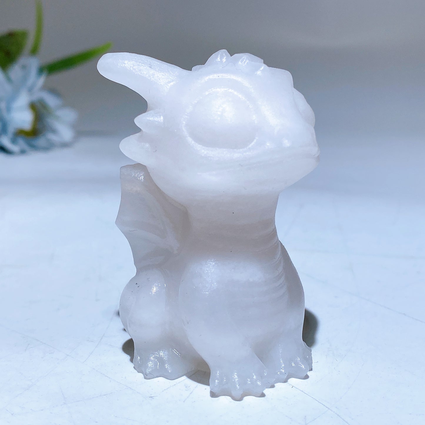 2.4" Crystal Dragon Carving Crystal Healing Bulk Wholesale