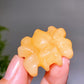 1.3" Natural Crystal Spider Carving Wholesale