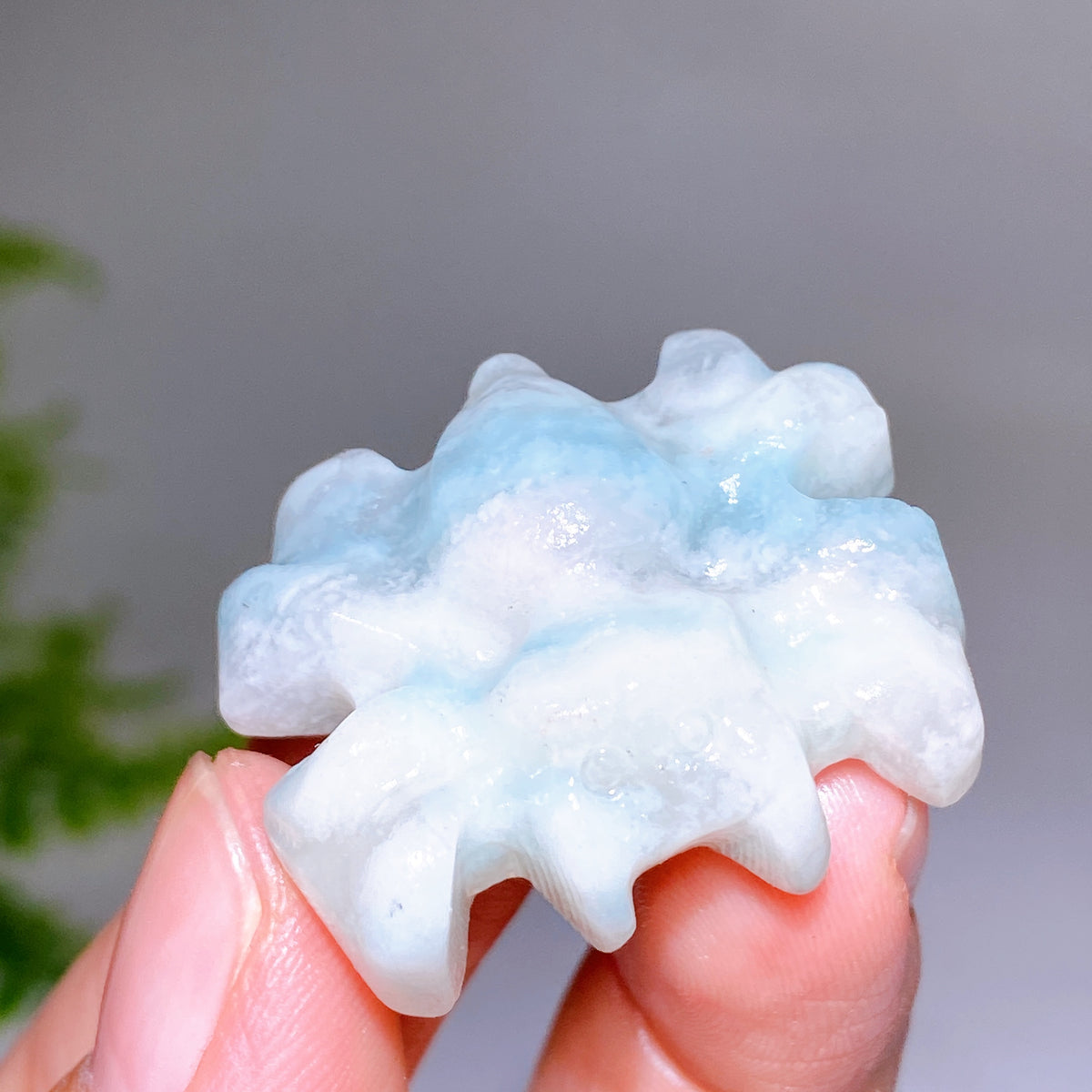 1.3" Natural Crystal Spider Carving Wholesale