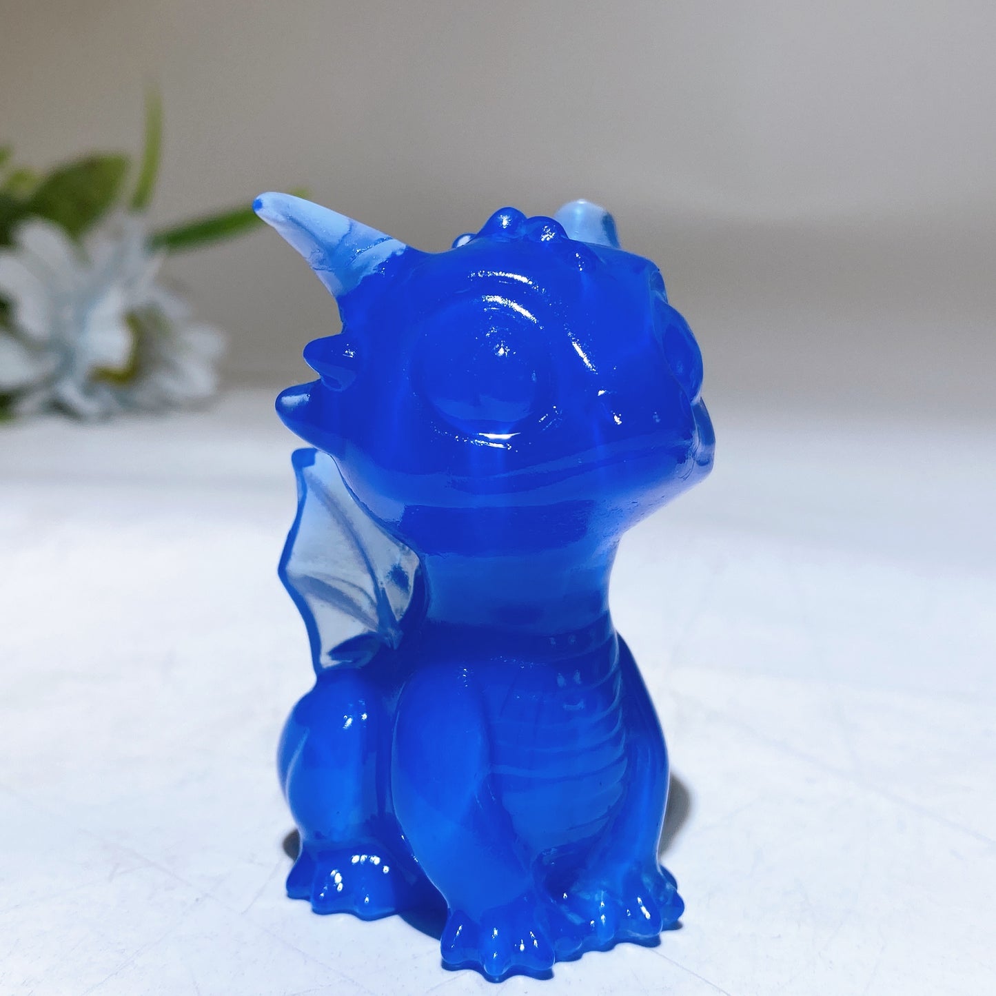 2.4" Crystal Dragon Carving Crystal Healing Bulk Wholesale