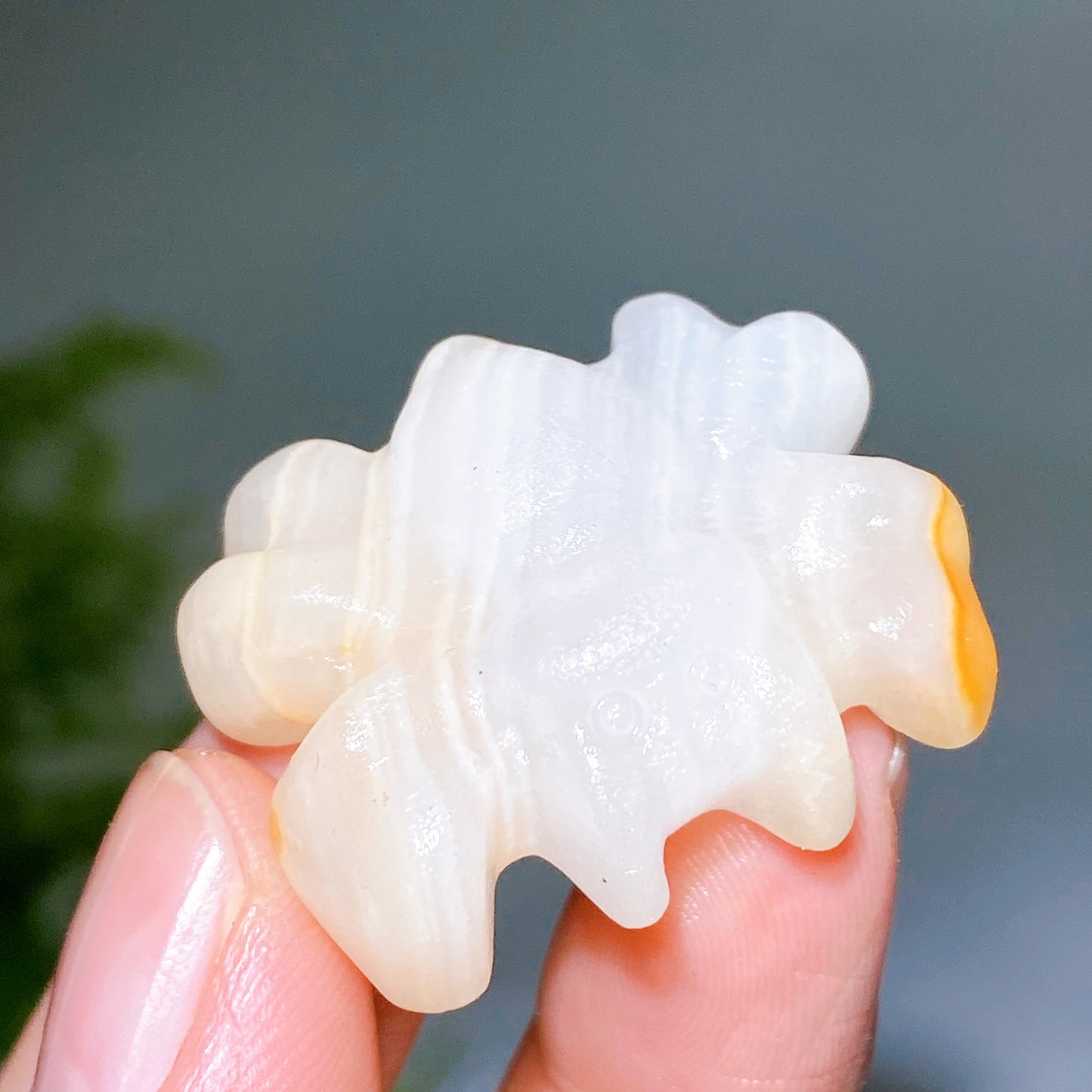 1.3" Natural Crystal Spider Carving Wholesale