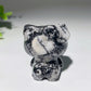 1.5" Mixed Crystal Hello Kitty Carvings Bulk Wholesale