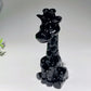 3.4" Mixed Crystal Giraffe Carvings Bulk Wholesale