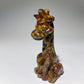 3.4" Mixed Crystal Giraffe Carvings Bulk Wholesale