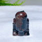1.4" Natural Crystal R2D2 Carving Wholesale