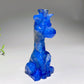 3.4" Mixed Crystal Giraffe Carvings Bulk Wholesale