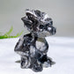 3.2" Natural Crystal Dragon Carving Wholesale
