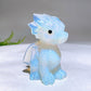 3.2" Natural Crystal Dragon Carving Wholesale