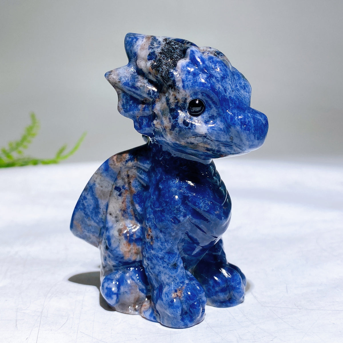 3.2" Natural Crystal Dragon Carving Wholesale