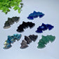 2.3" Mixed Crystal Bat Carvings for Halloween Bulk Wholesale