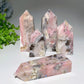 2.0"-4.0" Pink Chalcedony Point Bulk Wholesale