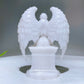 4.5" Natural White Jade Angel Carving Wholesale