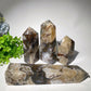 12-25cm Moss Agate Growing with Calcite Tower Crystal Healing Bulk Wholesale