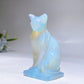 2.6" Crystal Cat Carving Crystal Healing Bulk Wholesale