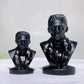 2.8" 4.0" Black Obsidian Frankenstein Carving Wholesale