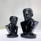 2.8" 4.0" Black Obsidian Frankenstein Carving Wholesale