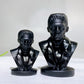 2.8" 4.0" Black Obsidian Frankenstein Carving Wholesale