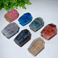 2.3" Mixed Crystal Coffin Carvings Bulk Wholesale