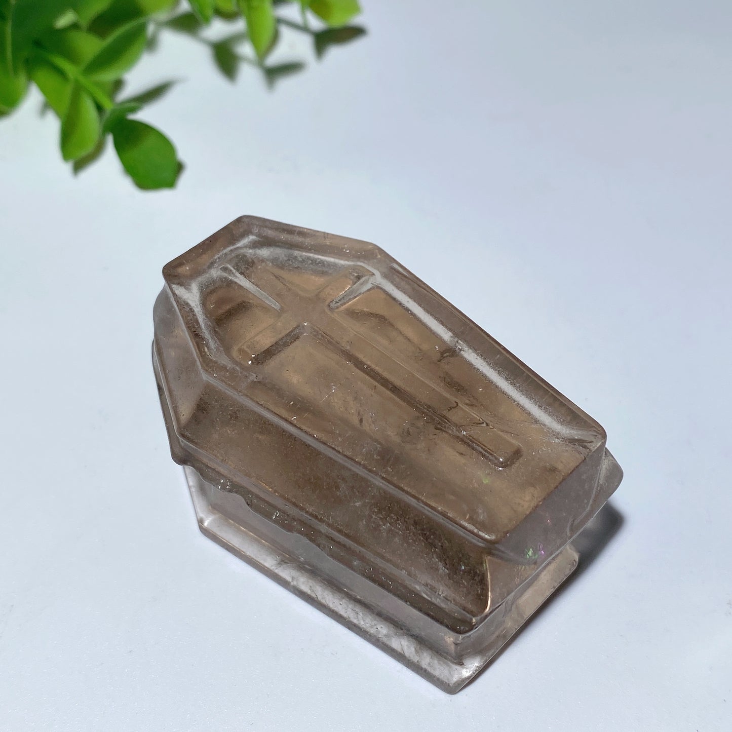 2.3" Mixed Crystal Coffin Carvings Bulk Wholesale