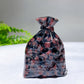 2.4" Crystal Money Bag with Skull Carving Wholesale