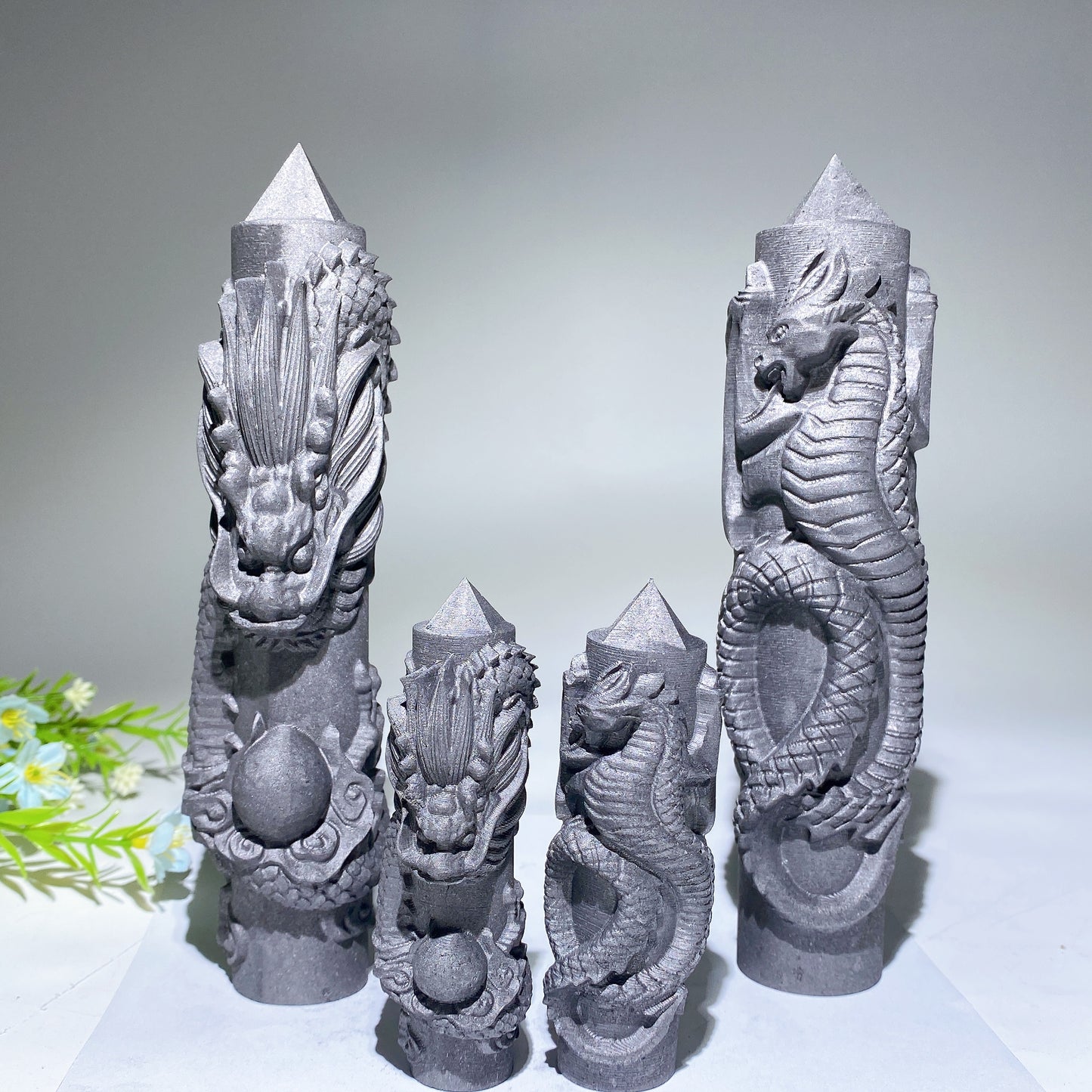 10.5-20cm Schungite Dragon Tower Bulk Wholesale