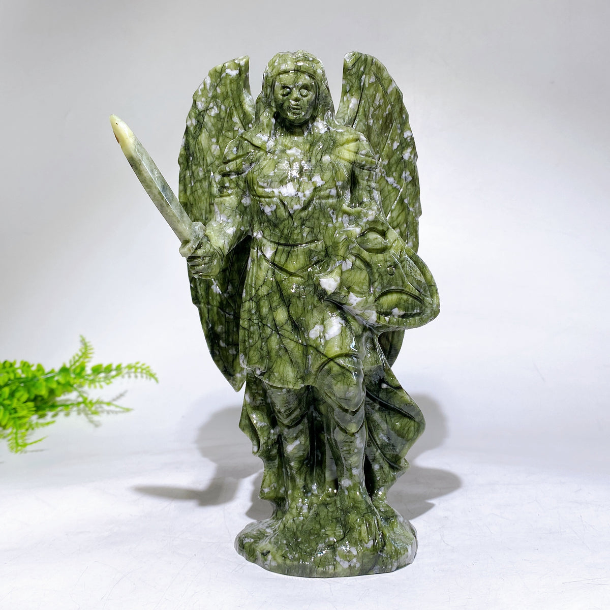 21cm Natural Crystal Angel Carving Wholesale