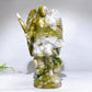 21cm Natural Crystal Angel Carving Wholesale