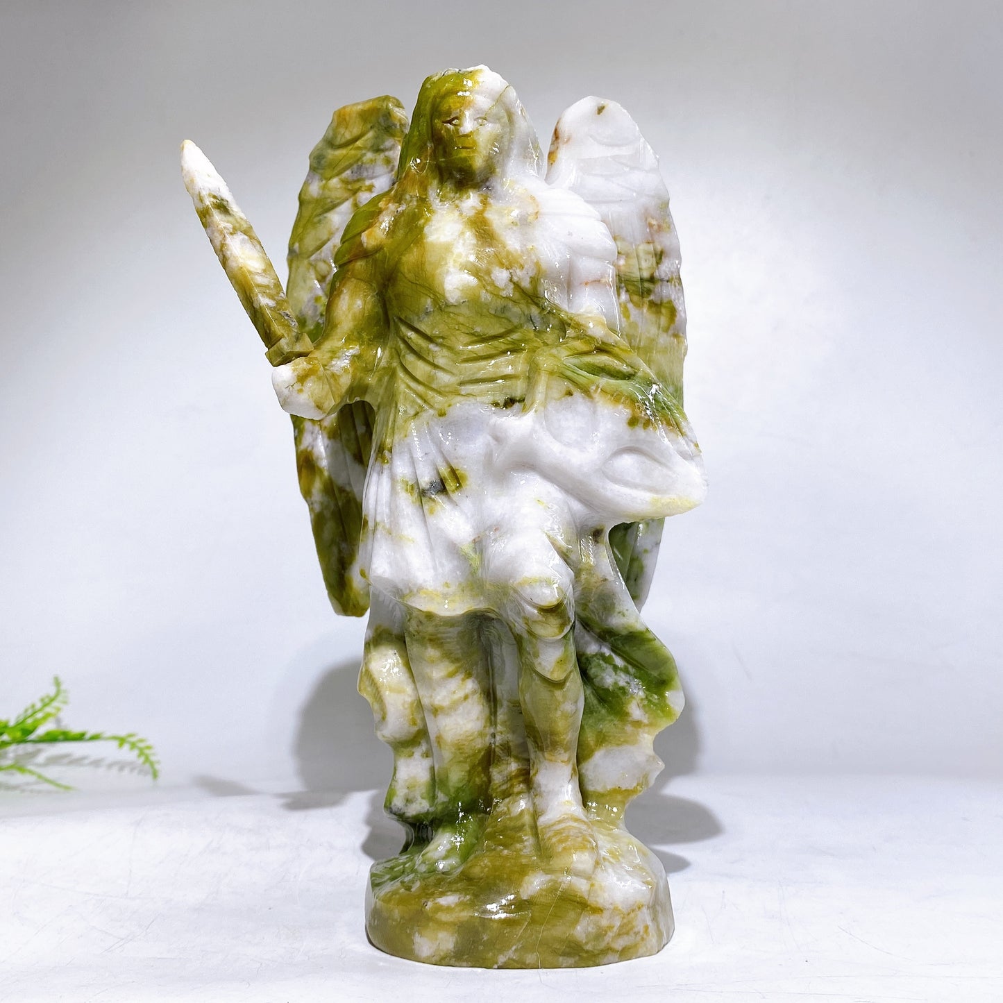 21cm Natural Crystal Angel Carving Wholesale