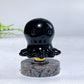 2.1" Natural Crystal Spinning Octopus with Yooperlite Base Wholesale
