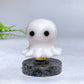 2.1" Natural Crystal Spinning Octopus with Yooperlite Base Wholesale