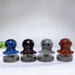 2.1" Natural Crystal Spinning Octopus with Yooperlite Base Wholesale