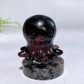 2.1" Natural Crystal Spinning Octopus with Yooperlite Base Wholesale
